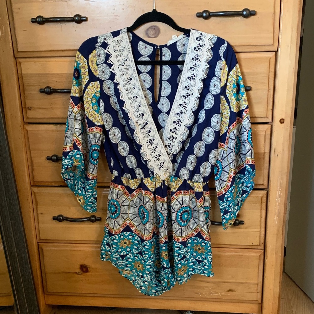 Illa Illa crochet romper